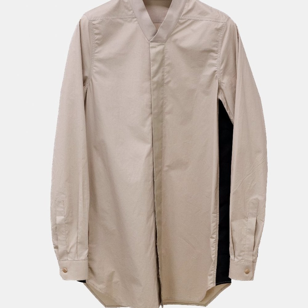 Rick Owens Faun SS15 Taupe Long Shirt